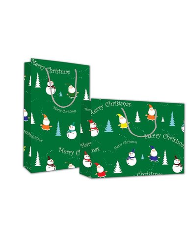 Next χάρτινη τσάντα Merry Christmas Υ41x24,5x9
