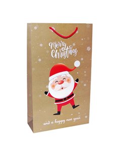 Next χάρτινη τσάντα Santa Claus Υ41x24,5x9εκ