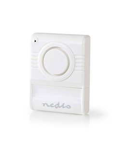 NEDIS ALRMGB10WT Glass Break Alarm Built-in Siren Adjustable Sensitivity
