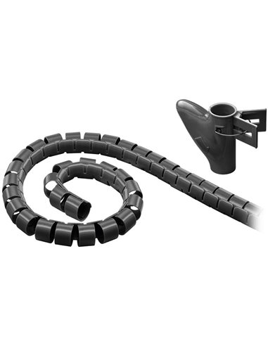 51924 WIRETUBE SPIRAL 2.5m BLACK