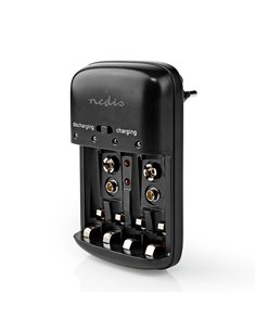 NEDIS BACH07 NiMH Battery Charger AA/AAA/E-Block