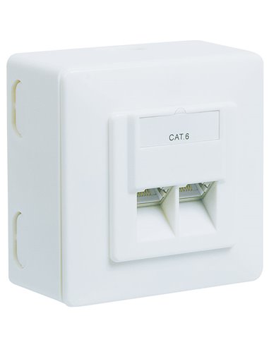 68244 CAT 6 D UNIVERSAL WHITE