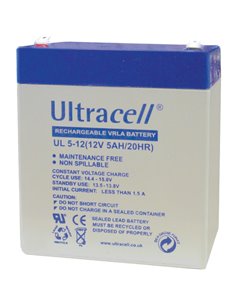 12V 5AH (9x7x10) ΜΟΛΥΒΔΟΥ