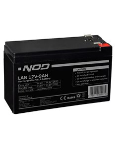 NOD LAB 12V9AH LEAD ACID BATTERY