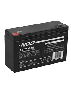 NOD LAB 6V12AH LEAD ACID BATTERY