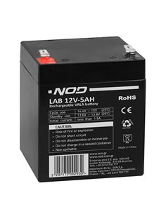 NOD LAB 12V5AH LEAD ACID BATTERY