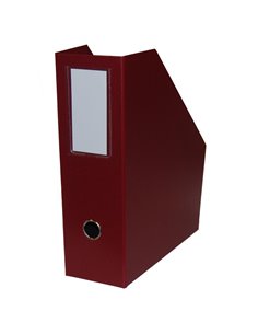 Νext θήκη περιοδικών basic μπορντώ Υ33x27x10εκ.