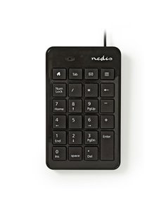 NEDIS KBNM100BK Wired Numeric Keypad USB Black