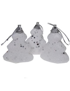 Χριστουγεννιάτικο στολίδι "δέντρο" Υ6εκ. σετ6