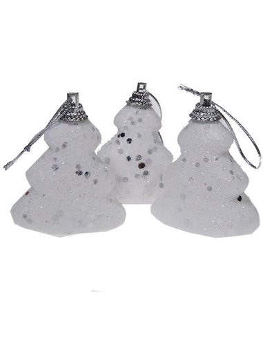 Χριστουγεννιάτικο στολίδι "δέντρο" Υ6εκ. σετ6