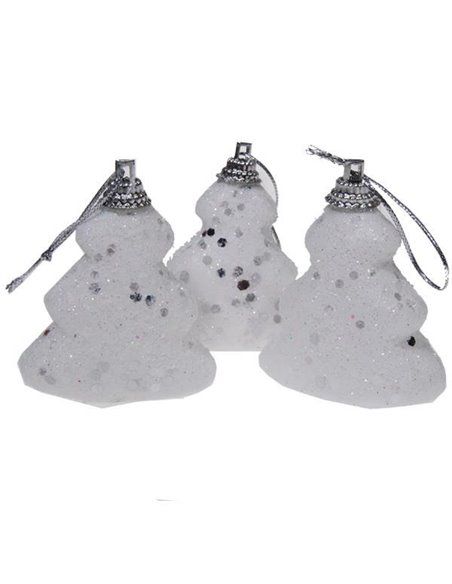 Χριστουγεννιάτικο στολίδι "δέντρο" Υ6εκ. σετ6