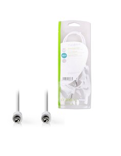 NEDIS CAGP22005WT10 Stereo Audio Cable , 3.5 mm Male Slim - 3.5 mm Male Slim, 1.