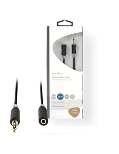 NEDIS CABW22050AT20 Stereo Audio Cable 3.5 mm Male - 3.5 mm Female 2.0 m Anthrac