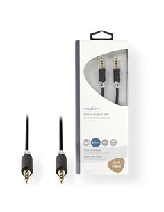 NEDIS CABW22000AT100 Stereo Audio Cable 3.5 mm Male - 3.5 mm Male 10 m Anthracit