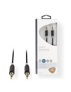 NEDIS CABW22000AT30 Stereo Audio Cable 3.5 mm Male - 3.5 mm Male 3.0 m Anthracit