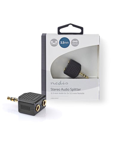 NEDIS CABW22945AT Stereo Audio Adapter 3.5 mm Male - 2x 3.5 mm Female