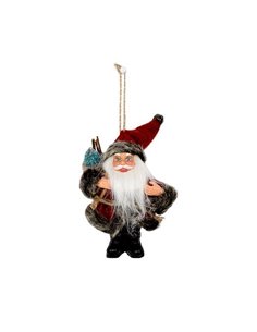 Χριστουγεννιάτικο στολίδι "Αγιος Βασίλης" 12,5εκ.