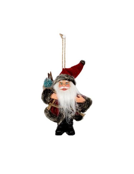 Χριστουγεννιάτικο στολίδι "Αγιος Βασίλης" 12,5εκ.