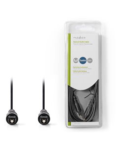NEDIS CAGB25000BK20 Optical Audio Cable TosLink Male - TosLink Male 2.0m Black