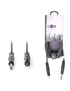 NEDIS COTH23205GY30 Stereo Audio Cable 6.35 mm Male - 3.5 mm Male 3.0m Grey