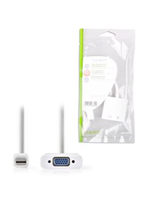 NEDIS CCGP37850WT02 Mini DisplayPort - VGA Cable, Mini DisplayPort Male - VGA Fe
