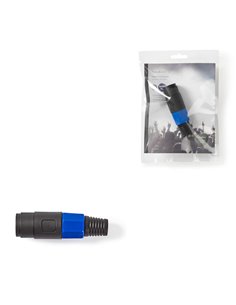 NEDIS COTP16901BK Speaker Connector Speaker 4-pin Male Black