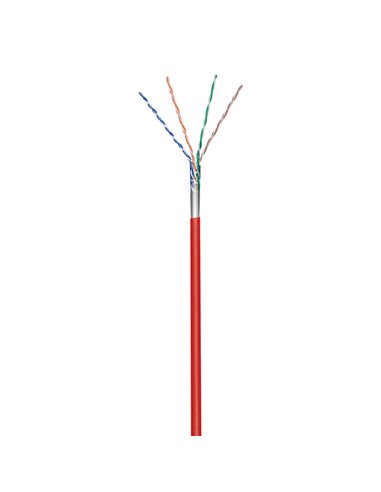 93269 CAT5 PATCH F/UTP CABLE RED 100m