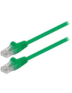68612 CAT 5e U/UTP PATCH CABLE 0.25m GREEN