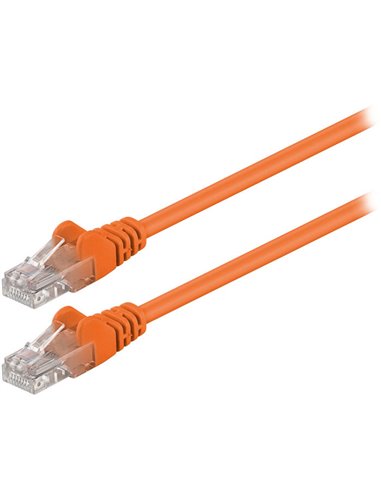 95215 CAT 5e U/UTP PATCH CABLE 0.5m ORANGE