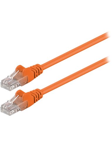 95218 CAT 5e U/UTP PATCH CABLE 1m ORANGE