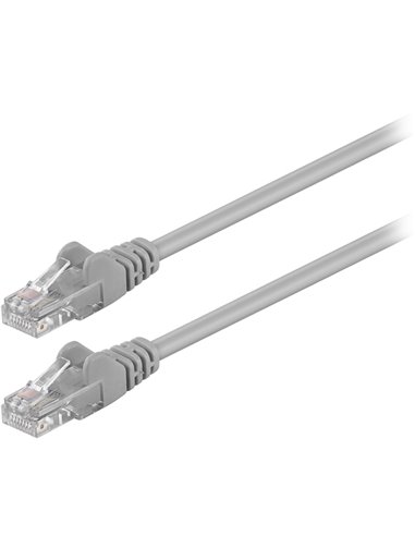 68337 CAT 5e U/UTP PATCH CABLE 0.5m GREY