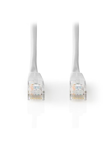 NEDIS CCGT85100WT150 Network Cable CAT5e UTP RJ45 Male RJ45 Male 15.0 m White