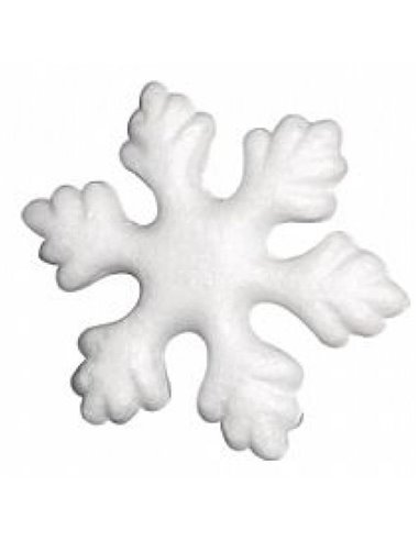 Χριστουγεννιάτικο διακοσμητικό "χιονονιφάδα" 6,5εκ.