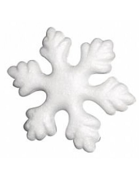 Χριστουγεννιάτικο διακοσμητικό "χιονονιφάδα" 6,5εκ.