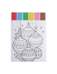 Σετ ζωγραφικής με νερομπογιές Στολίδια