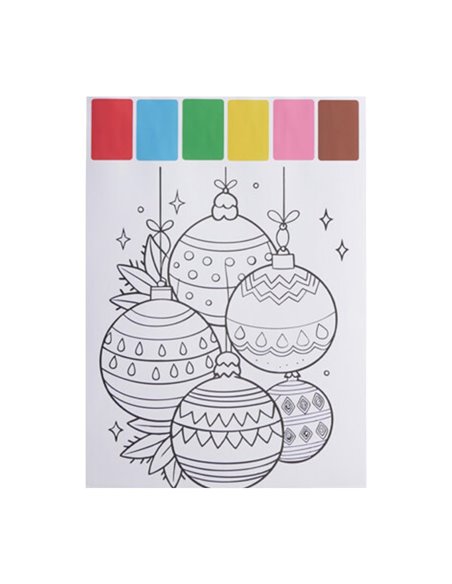 Σετ ζωγραφικής με νερομπογιές Στολίδια