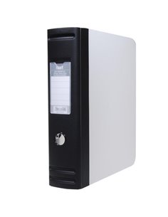 Next κουτί-ντοσιέ 2 κρίκους PP μαύρο Α4 Υ32x28x7,5εκ.