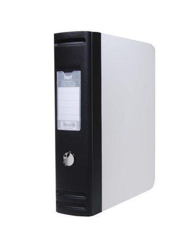 Next κουτί-ντοσιέ 2 κρίκους PP μαύρο Α4 Υ32x28x7,5εκ.