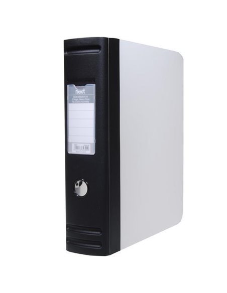 Next κουτί-ντοσιέ 2 κρίκους PP μαύρο Α4 Υ32x28x7,5εκ.