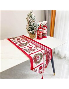 Τραπεζομάντηλο χριστουγεννιάτικο 180x35εκ. Σχέδιο 1