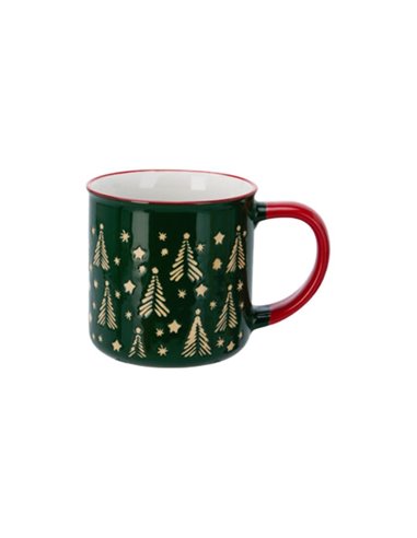 Κούπα stoneware 250ml χριστουγεννιάτικη Έλατο