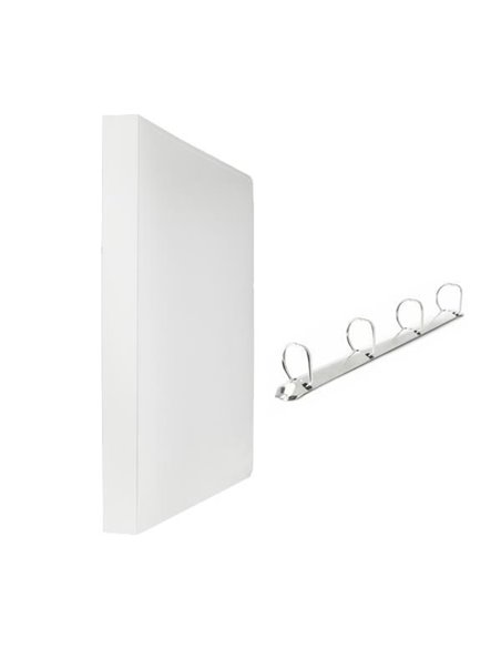 Νext ντοσιέ PP με 4 κρίκους D διάφανο Y32x25x4,5εκ.