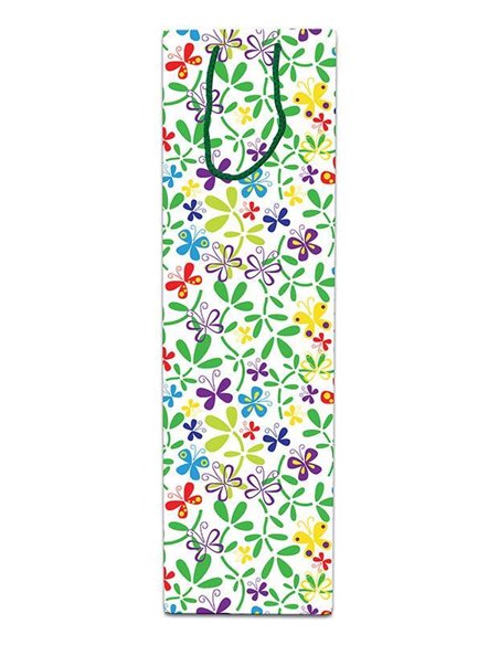 Next χάρτινη τσάντα λαμπάδας Υ52x15x8εκ. "πεταλούδες"