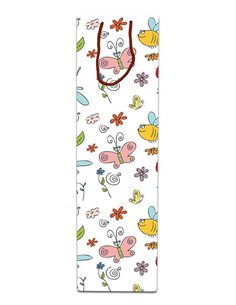 Next χάρτινη τσάντα λαμπάδας Υ52x15x8εκ. "έντομα"