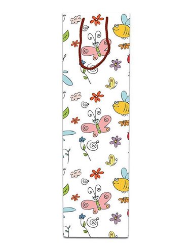 Next χάρτινη τσάντα λαμπάδας Υ52x15x8εκ. "έντομα"