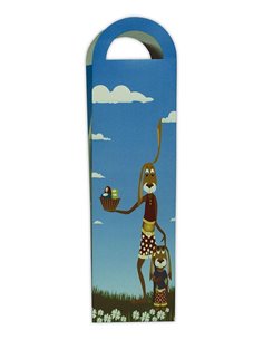 Next κουτί λαμπάδας "λαγουδάκια" 57x16x8εκ.