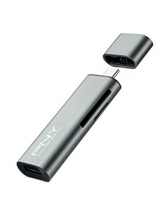 PNY R-TC-UA-3N1E01-RB USB-C CARD READER-USB ADAPTER