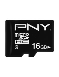 PNY P-SDU16G10PPL-GE 16GB MICRO-SD HC CLASS 10/UHS-I  U1+SD ADAPTER