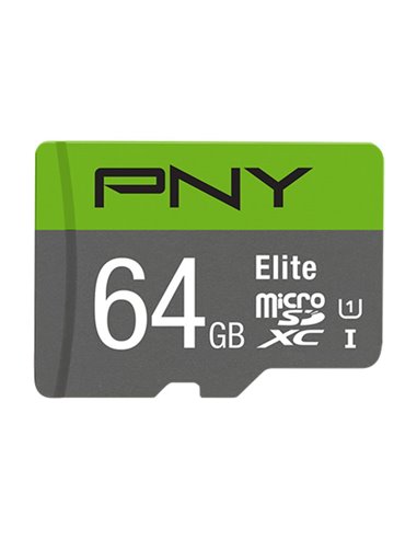 PNY P-SDUX64U185GW-GE 64GB Elite microSDXC Memory Card