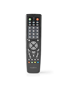 NEDIS TVRC2200BK Universal Remote Control Preprogrammed Control 10 Devices